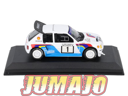 RCA39 Voiture 1/43 IXO Altaya Rallye PEUGEOT 205 T16 EVO 1986 #1 T Salonen