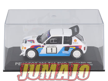 RCA39 Voiture 1/43 IXO Altaya Rallye PEUGEOT 205 T16 EVO 1986 #1 T Salonen