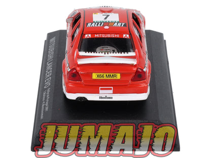 RCA402 voiture 1/43 IXO Altaya Rallye : MITSUBISHI Lancer Evo T.Makinen 2001 #7