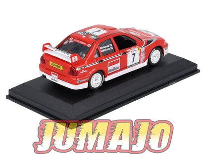 RCA402 voiture 1/43 IXO Altaya Rallye : MITSUBISHI Lancer Evo T.Makinen 2001 #7