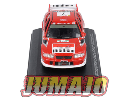 RCA402 voiture 1/43 IXO Altaya Rallye : MITSUBISHI Lancer Evo T.Makinen 2001 #7