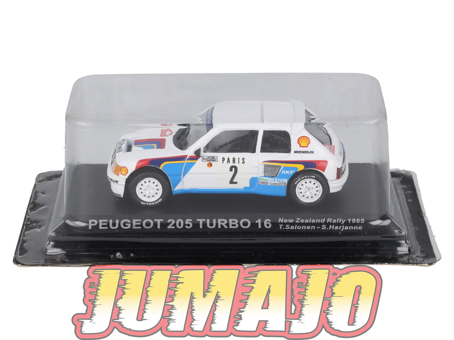 RCA405 Voiture 1/43 IXO Altaya Rallye : PEUGEOT 205 Turbo16 1985 #2 T.Salonen