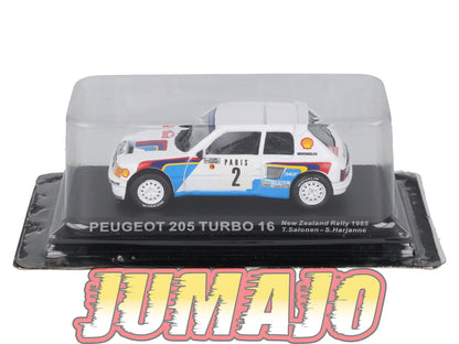 RCA405 Voiture 1/43 IXO Altaya Rallye : PEUGEOT 205 Turbo16 1985 #2 T.Salonen