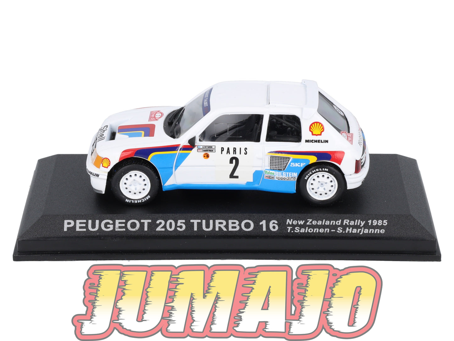 RCA405 Voiture 1/43 IXO Altaya Rallye : PEUGEOT 205 Turbo16 1985 #2 T.Salonen
