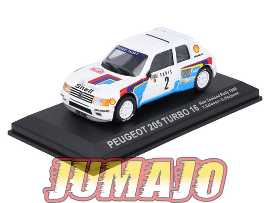 RCA405 Voiture 1/43 IXO Altaya Rallye : PEUGEOT 205 Turbo16 1985 #2 T.Salonen
