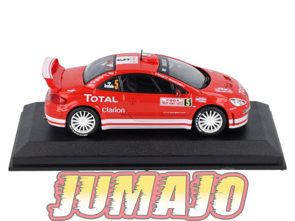 RCA406 Voiture 1/43 IXO Altaya Rallye : PEUGEOT 307 2004 #5 Monte-carlo Gronholm
