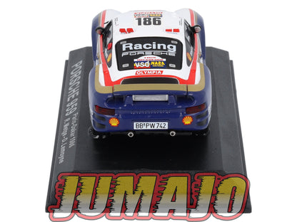 RCA44 voiture 1/43 IXO Altaya Rallye : PORSCHE 959 1986 #186 R.Metge