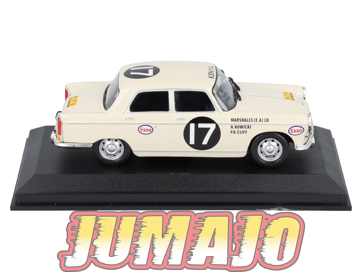 RCA45 voiture 1/43 IXO Altaya Rallye : PEUGEOT 404 N.Nowicki 1968 #17