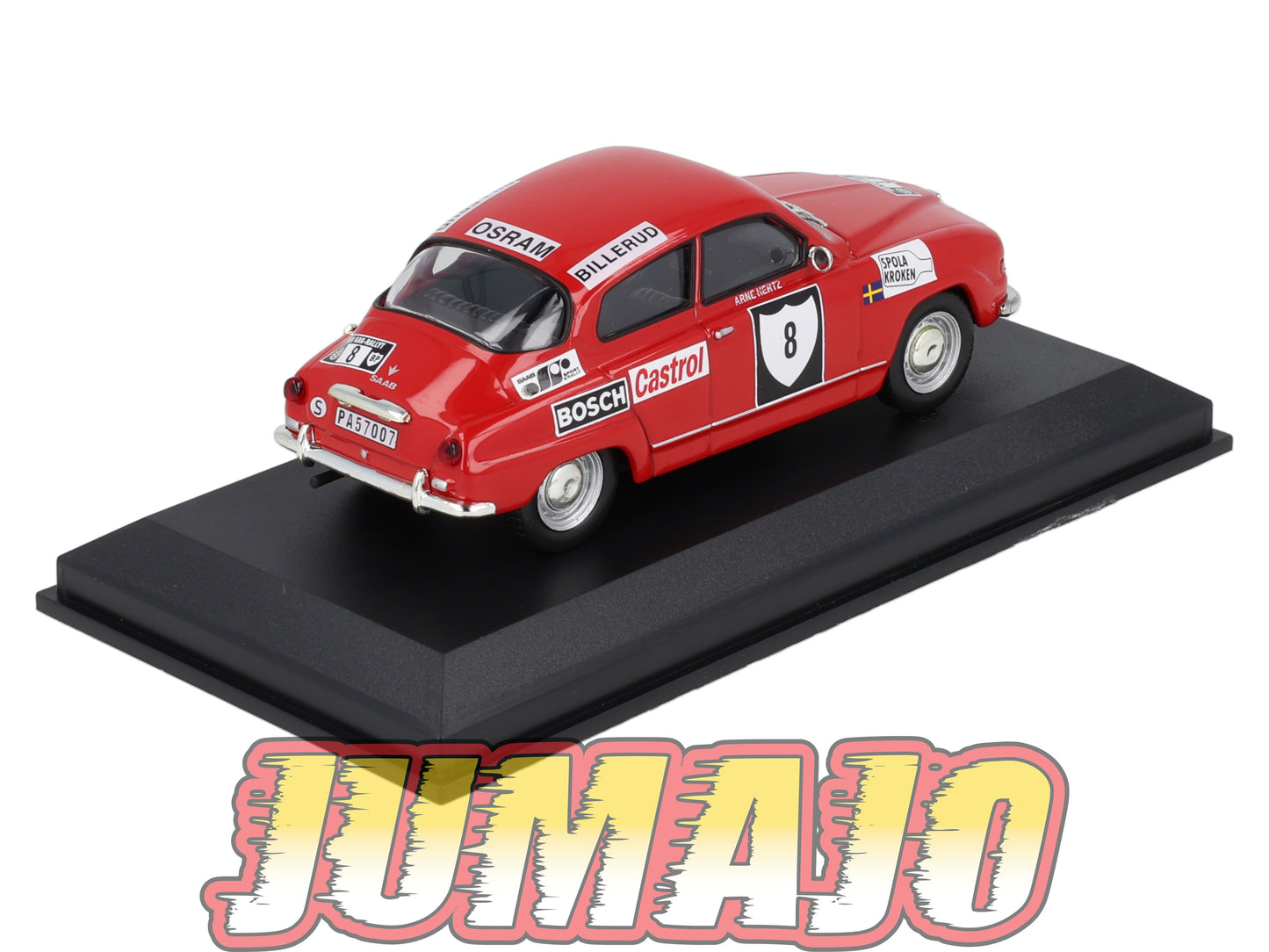 RCA46  Voiture 1/43 IXO Altaya Rallye SAAB 96V4 1972 #8 S Blomqvist