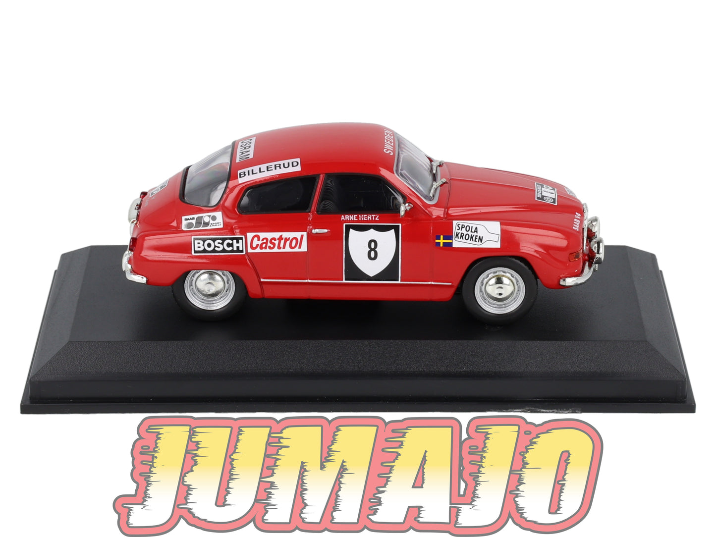 RCA46  Voiture 1/43 IXO Altaya Rallye SAAB 96V4 1972 #8 S Blomqvist