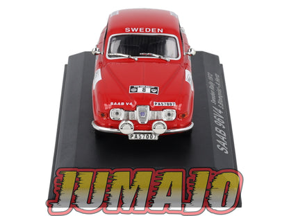 RCA46  Voiture 1/43 IXO Altaya Rallye SAAB 96V4 1972 #8 S Blomqvist