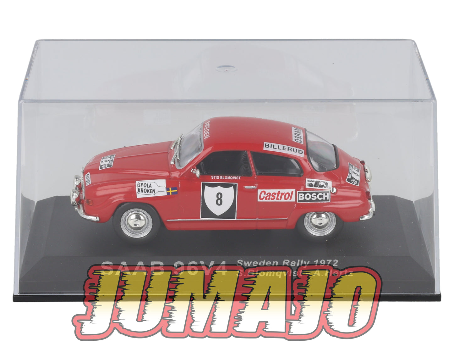 RCA46  Voiture 1/43 IXO Altaya Rallye SAAB 96V4 1972 #8 S Blomqvist