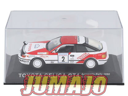 RCA47 voiture 1/43 IXO Altaya Rallye : TOYOTA Celica GT4 C.Sainz 1990 #2