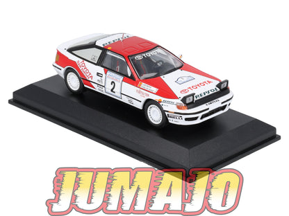 RCA47 voiture 1/43 IXO Altaya Rallye : TOYOTA Celica GT4 C.Sainz 1990 #2