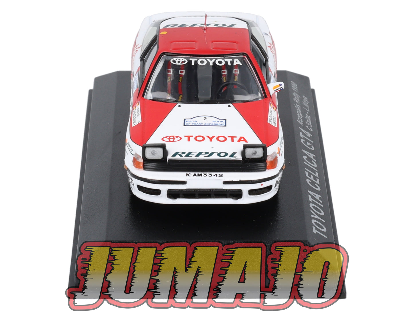 RCA47 voiture 1/43 IXO Altaya Rallye : TOYOTA Celica GT4 C.Sainz 1990 #2