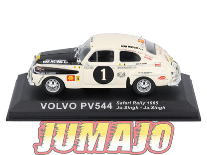 RCA48 voiture 1/43 IXO Altaya Rallye : VOLVO PV544 1965 #1 Jo.Singh