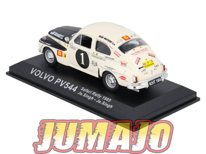 RCA48 voiture 1/43 IXO Altaya Rallye : VOLVO PV544 1965 #1 Jo.Singh