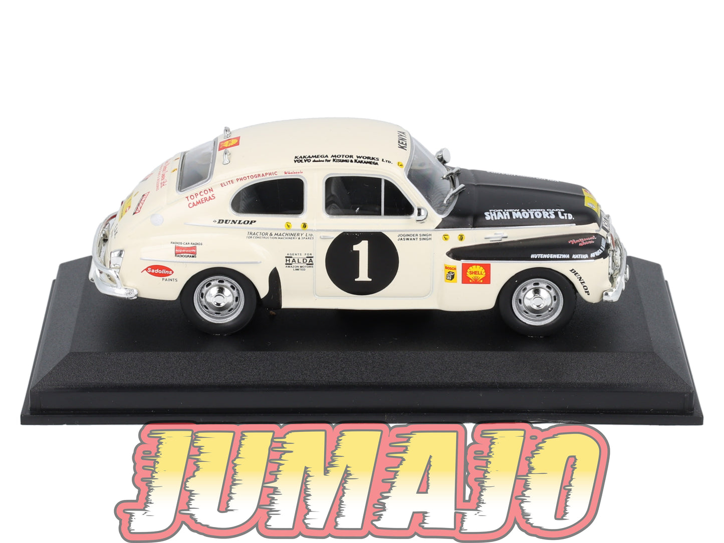 RCA48 voiture 1/43 IXO Altaya Rallye : VOLVO PV544 1965 #1 Jo.Singh