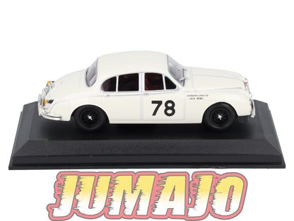 RCA49 voiture 1/43 IXO Altaya Rallye : JAGUAR MKII Tour de France B.Consten #78 1960