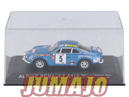 RCA50 voiture 1/43 IXO Altaya Rallye : RENAULT Alpine A110 J-L.Therier 1973 #5