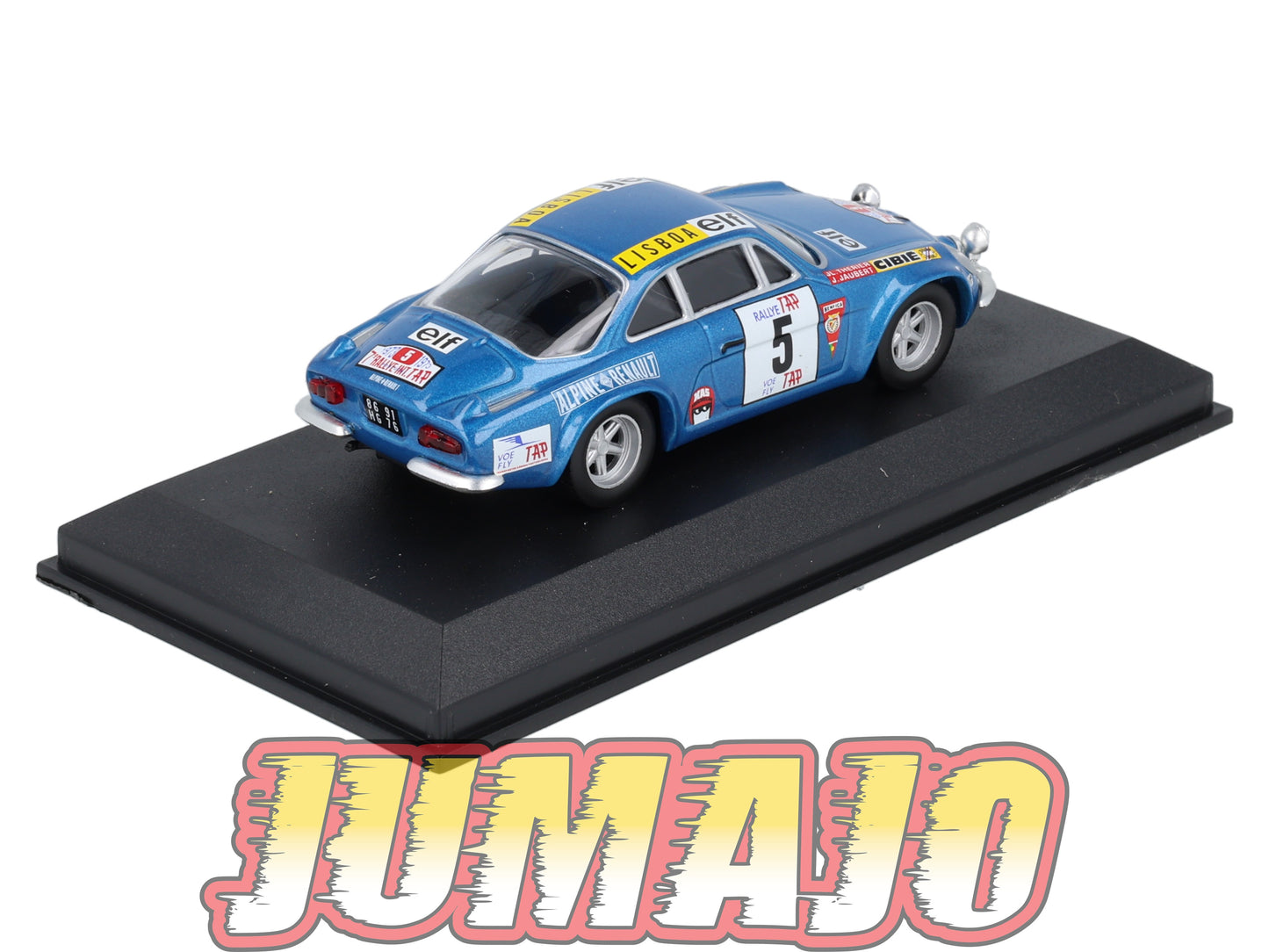 RCA50 voiture 1/43 IXO Altaya Rallye : RENAULT Alpine A110 J-L.Therier 1973 #5