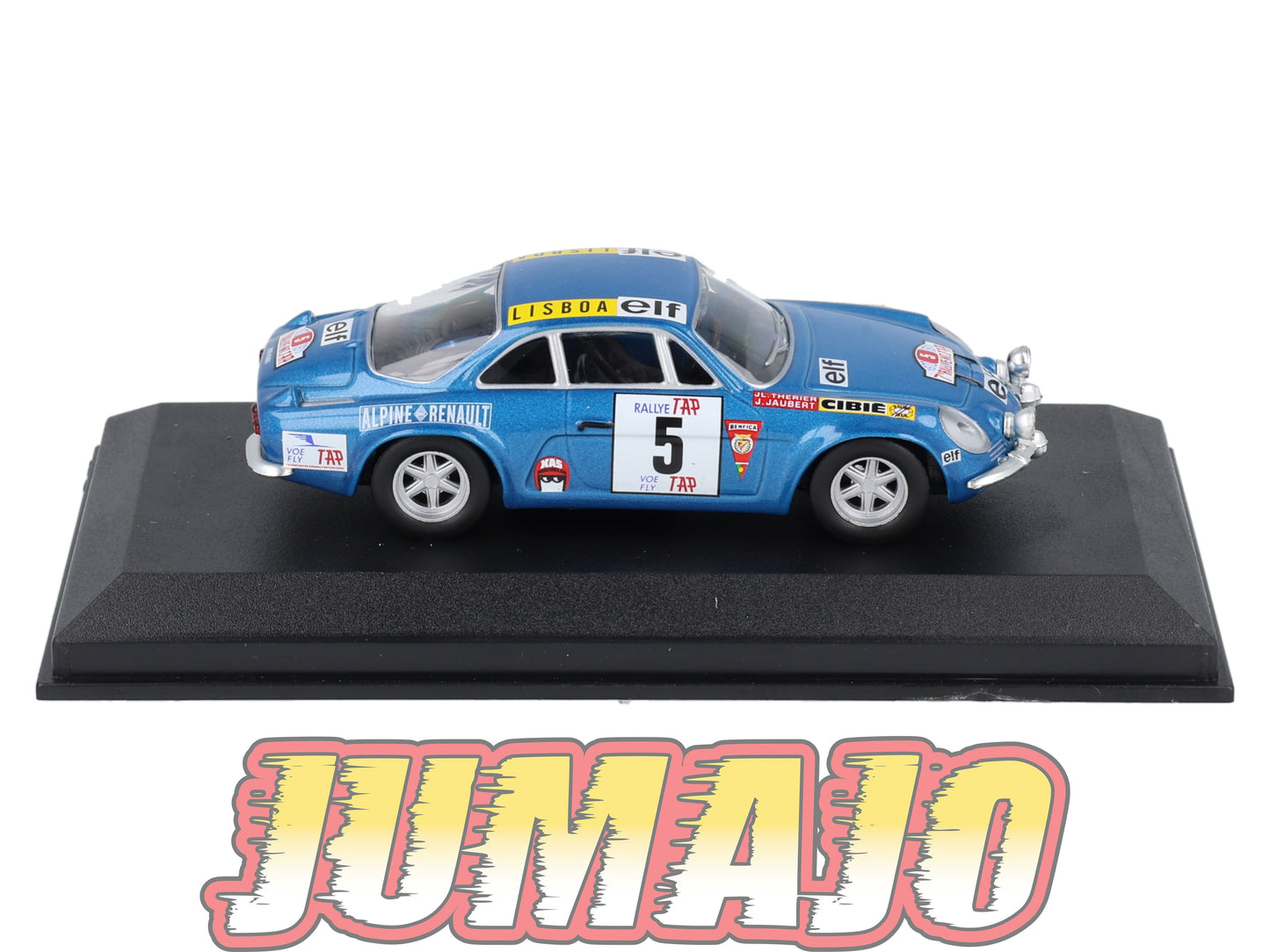 RCA50 voiture 1/43 IXO Altaya Rallye : RENAULT Alpine A110 J-L.Therier 1973 #5