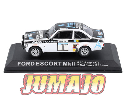 RCA53 voiture 1/43 IXO Altaya Rallye : FORD Escort MKII 1975 #1 T.Makinen