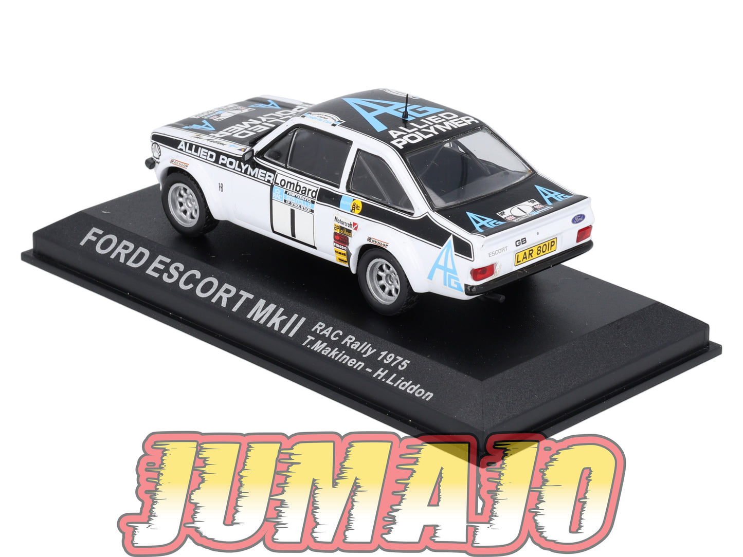 RCA53 voiture 1/43 IXO Altaya Rallye : FORD Escort MKII 1975 #1 T.Makinen