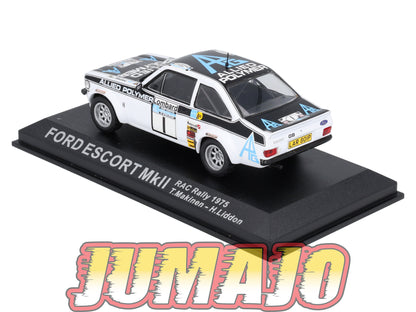 RCA53 voiture 1/43 IXO Altaya Rallye : FORD Escort MKII 1975 #1 T.Makinen