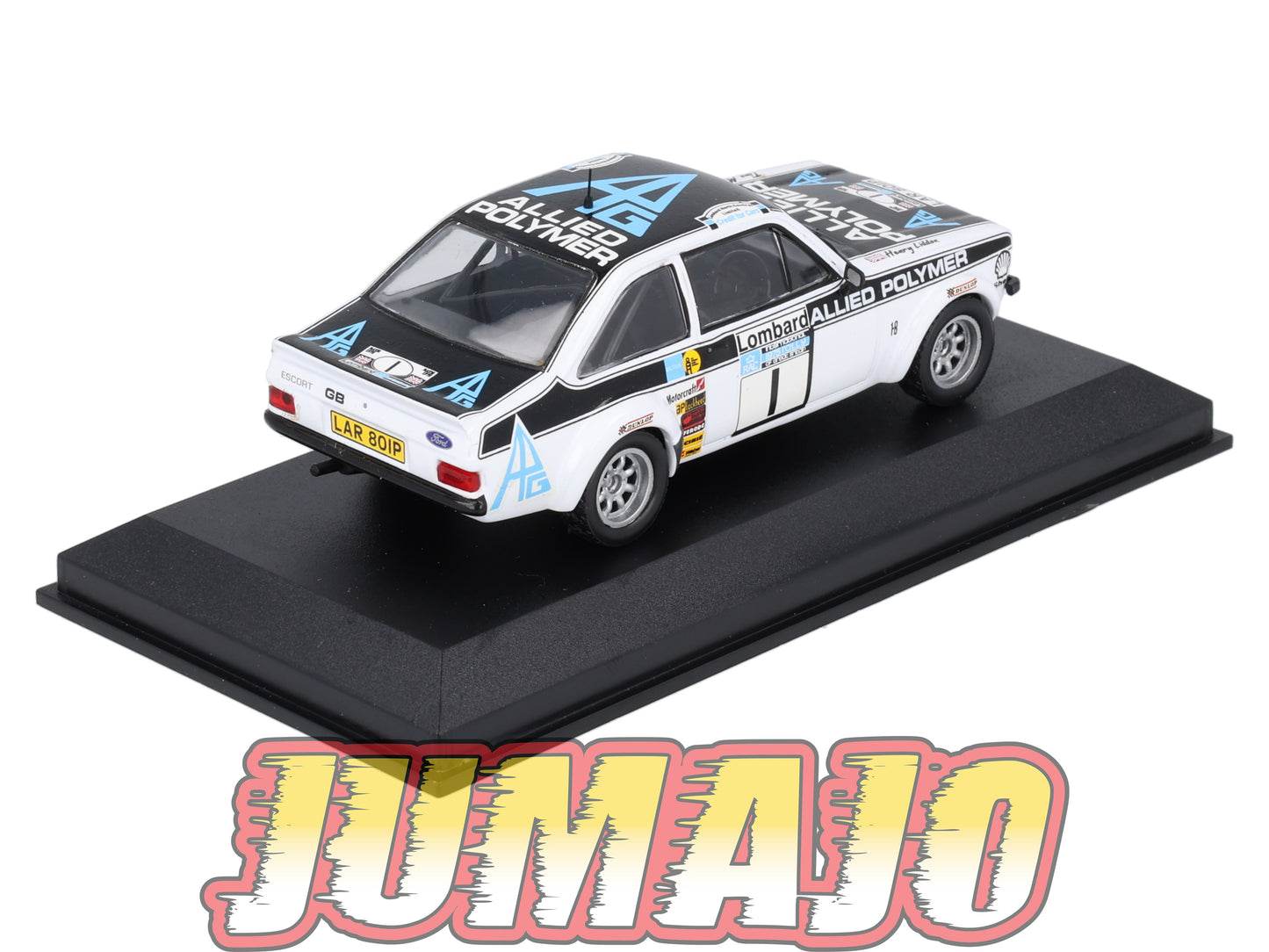 RCA53 voiture 1/43 IXO Altaya Rallye : FORD Escort MKII 1975 #1 T.Makinen