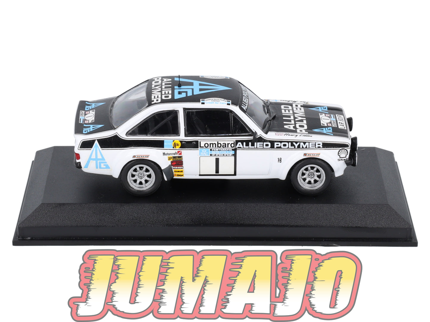 RCA53 voiture 1/43 IXO Altaya Rallye : FORD Escort MKII 1975 #1 T.Makinen