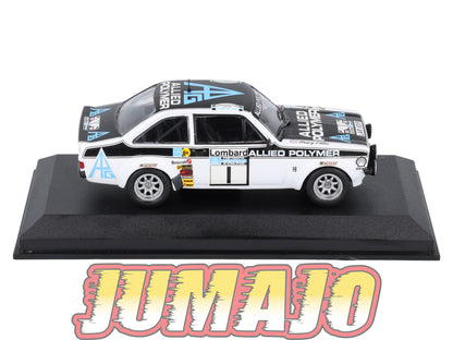 RCA53 voiture 1/43 IXO Altaya Rallye : FORD Escort MKII 1975 #1 T.Makinen