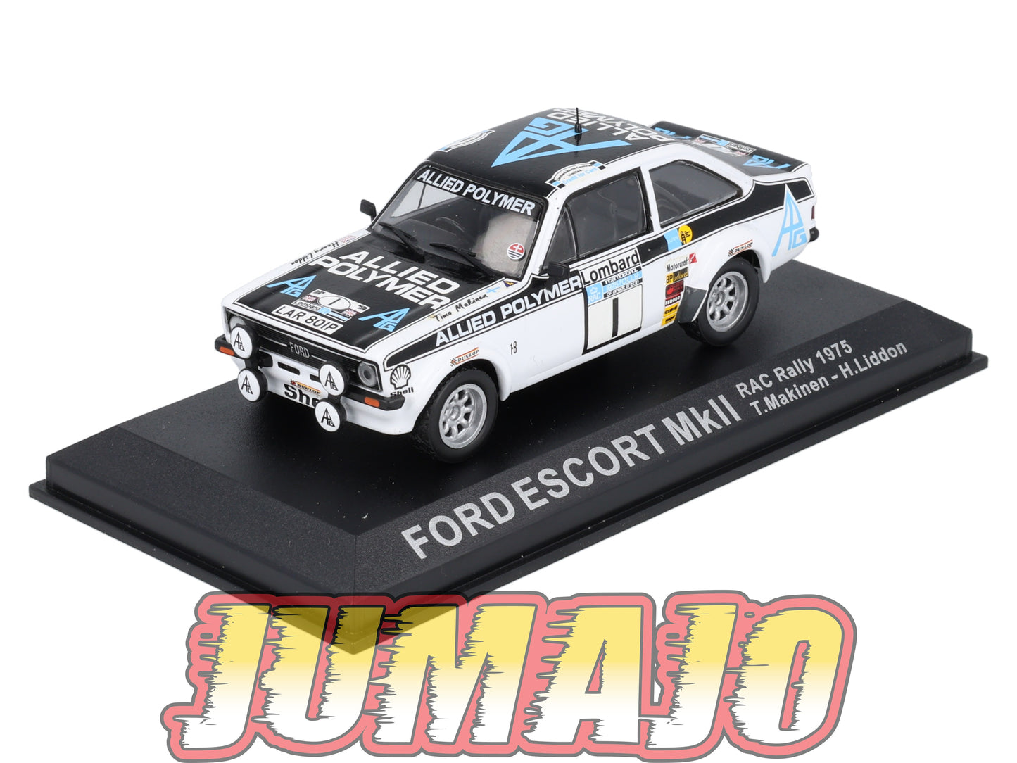 RCA53 voiture 1/43 IXO Altaya Rallye : FORD Escort MKII 1975 #1 T.Makinen