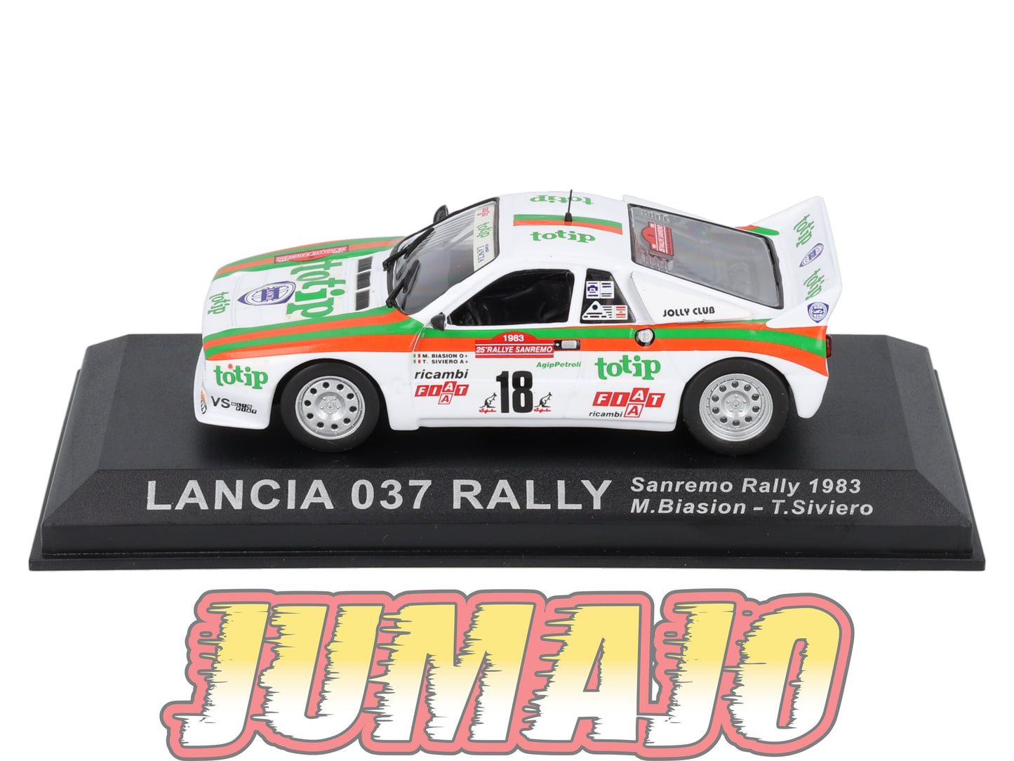 RCA54  Voiture 1/43 IXO Altaya Rallye LANCIA 037 RALLY 1983 #18 M Biasion