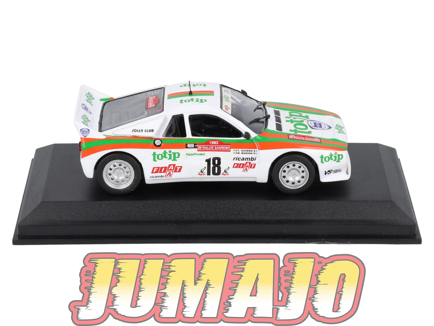 RCA54  Voiture 1/43 IXO Altaya Rallye LANCIA 037 RALLY 1983 #18 M Biasion