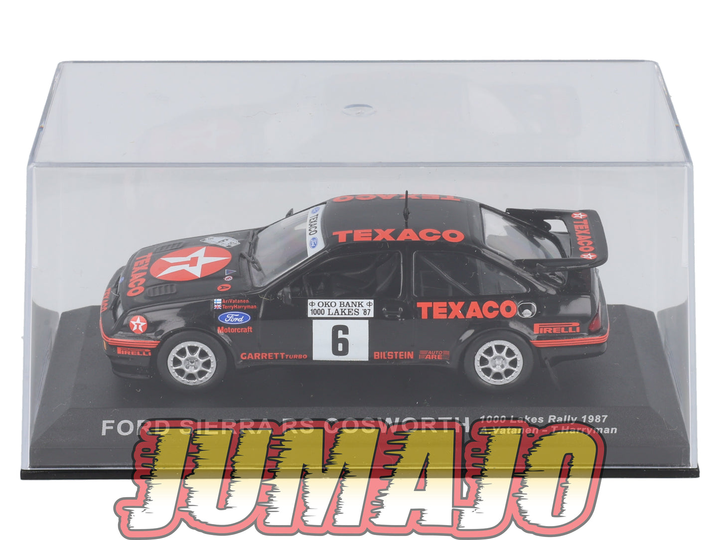 RCA56 Voiture 1/43 IXO Altaya Rallye : FORD Sierra RS Cosworth 1987 #6  A.Vatanen