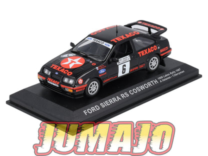 RCA56 Voiture 1/43 IXO Altaya Rallye : FORD Sierra RS Cosworth 1987 #6  A.Vatanen