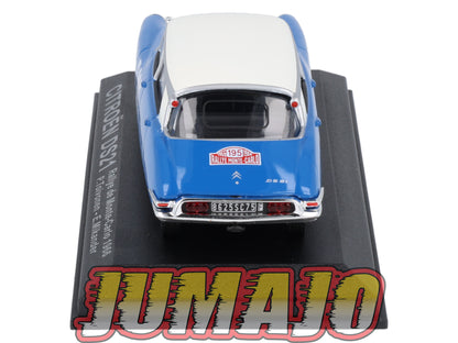 RCA57 Voiture 1/43 IXO Altaya Rallye : CITROEN DS21 1966 #195 Monte-carlo Toivonen
