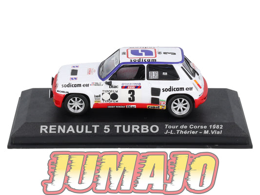 RCA59  Voiture 1/43 IXO Altaya Rallye RENAULT 5 TURBO #3 1982 JL Therier