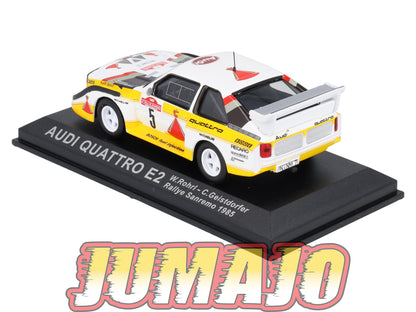 RCA5 Voiture 1/43 IXO Altaya Rallye : AUDI Quattro E2 1985 #5 W.Rohrl