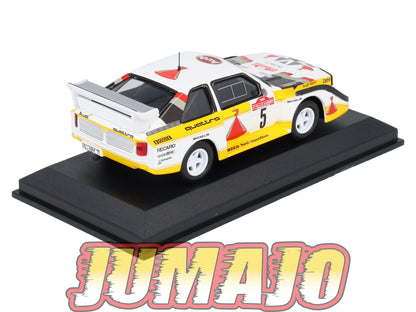 RCA5 Voiture 1/43 IXO Altaya Rallye : AUDI Quattro E2 1985 #5 W.Rohrl