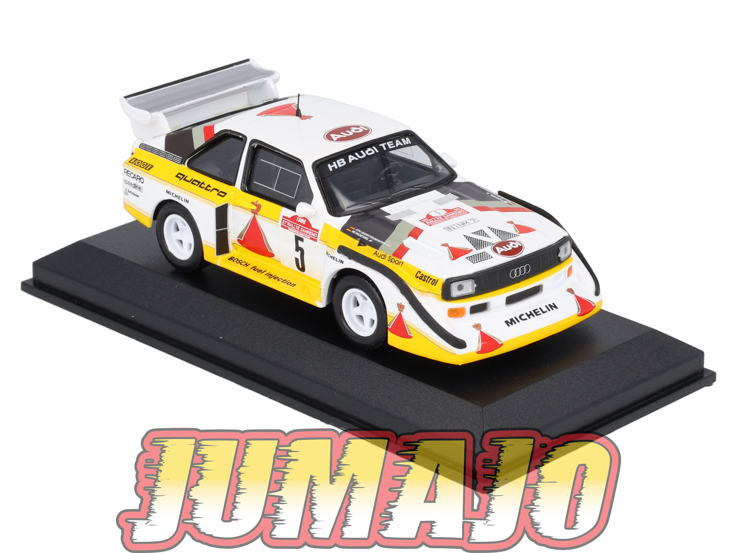 RCA5 Voiture 1/43 IXO Altaya Rallye : AUDI Quattro E2 1985 #5 W.Rohrl