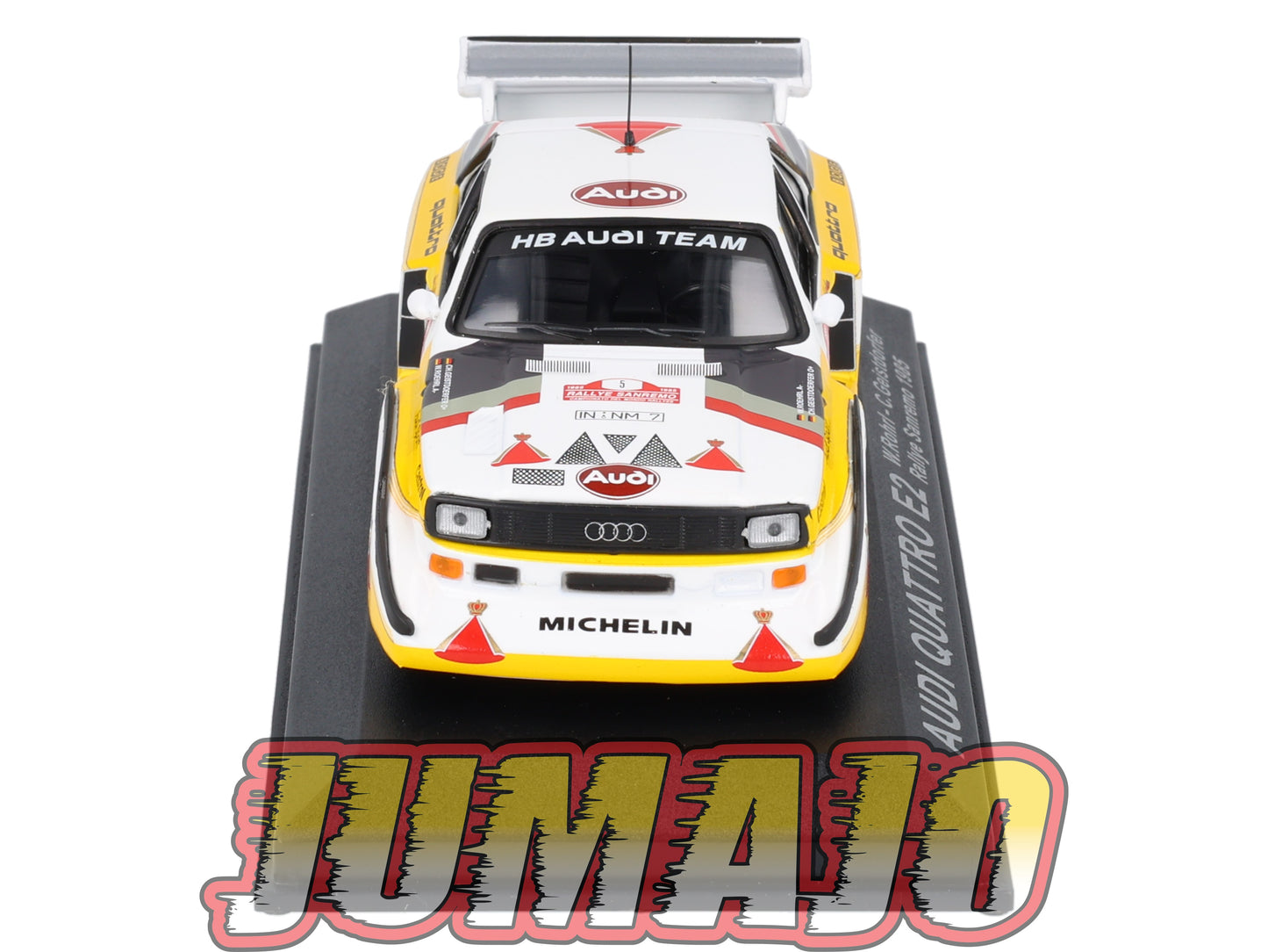 RCA5 Voiture 1/43 IXO Altaya Rallye : AUDI Quattro E2 1985 #5 W.Rohrl