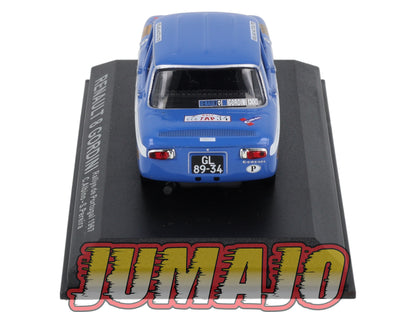 RCA60 Voiture 1/43 IXO Altaya Rallye RENAULT 8 GORDINI 1967 #34 C ALBINO