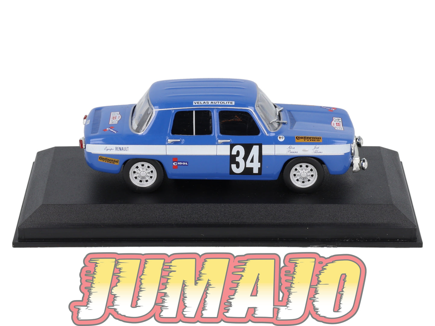 RCA60 Voiture 1/43 IXO Altaya Rallye RENAULT 8 GORDINI 1967 #34 C ALBINO