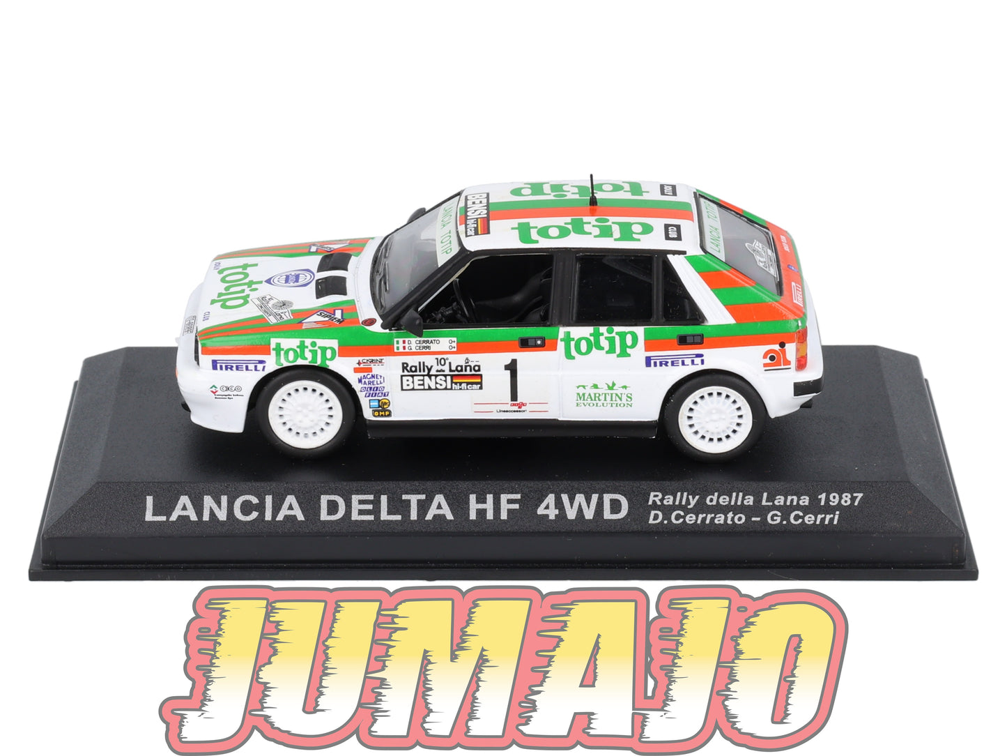 RCA61 voiture 1/43 IXO Altaya Rallye : LANCIA Delta HF 4WD D.Cerrato 1987 #1