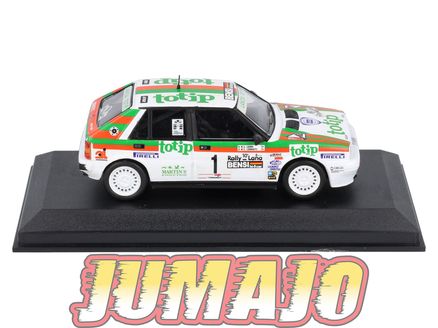 RCA61 voiture 1/43 IXO Altaya Rallye : LANCIA Delta HF 4WD D.Cerrato 1987 #1