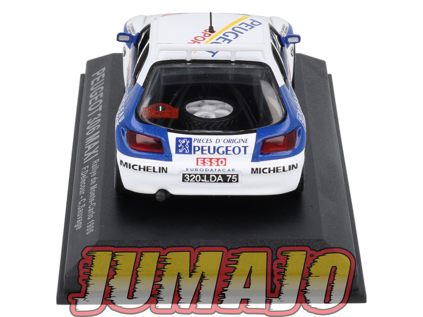 RCA63 Voiture 1/43 IXO Altaya Rallye PEUGEOT 306 MAXI 1996 #1 F Delecour