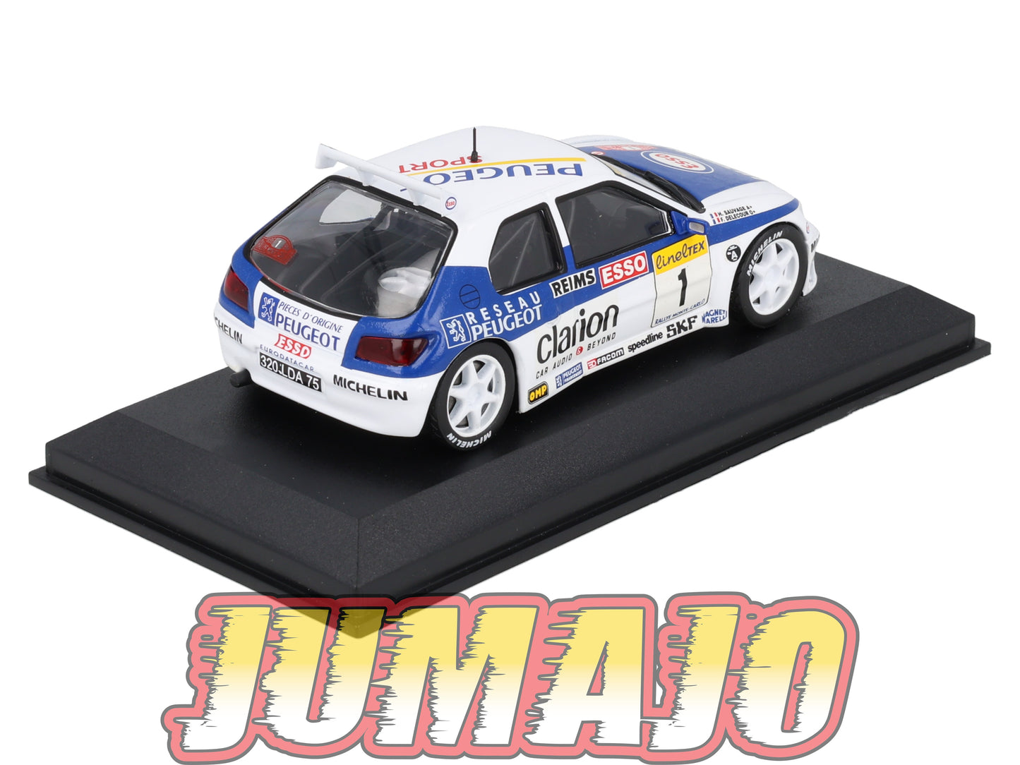 RCA63 Voiture 1/43 IXO Altaya Rallye PEUGEOT 306 MAXI 1996 #1 F Delecour