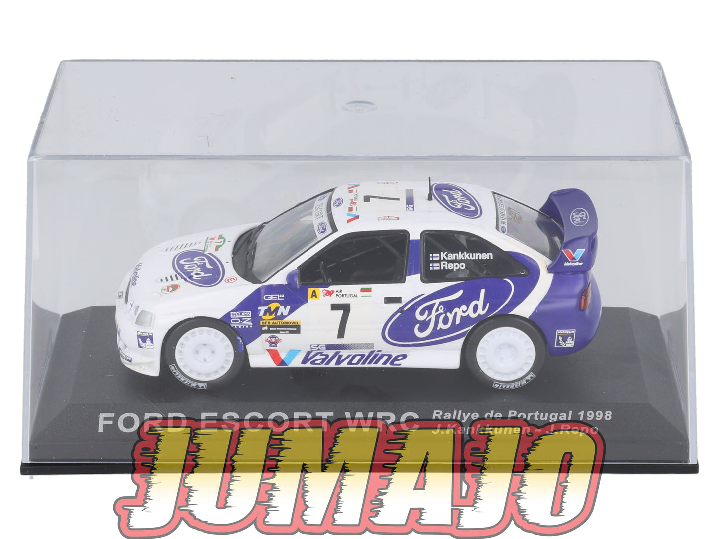 RCA65 voiture 1/43 IXO Altaya Rallye : FORD Escort WRC J.Kankkunen 1998 #7